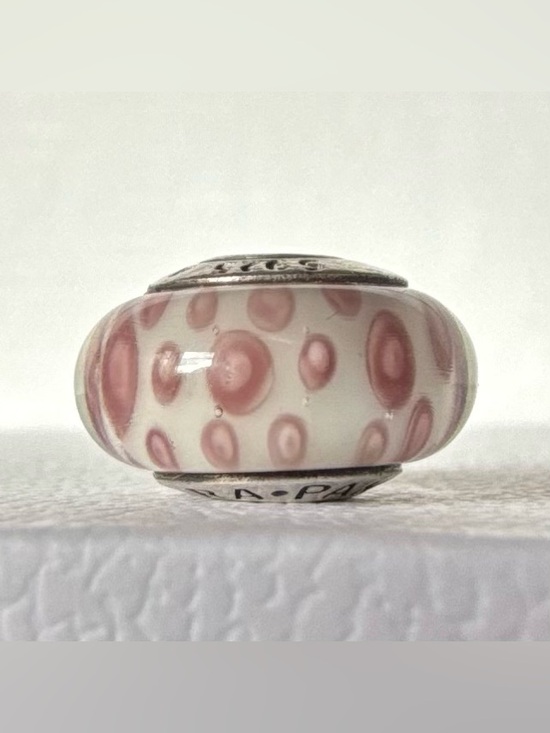Pandora Jewelry - Pandora Snow Leopard Murano Glass Charm